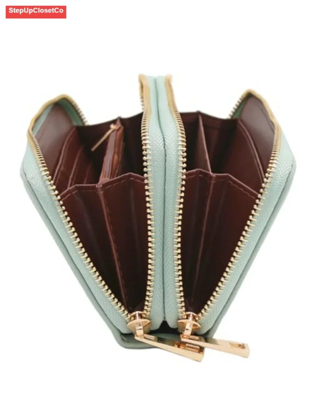 Wristlet Wallet Cell Phone PU Leather Detachable Strap